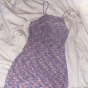 White fox mini dress